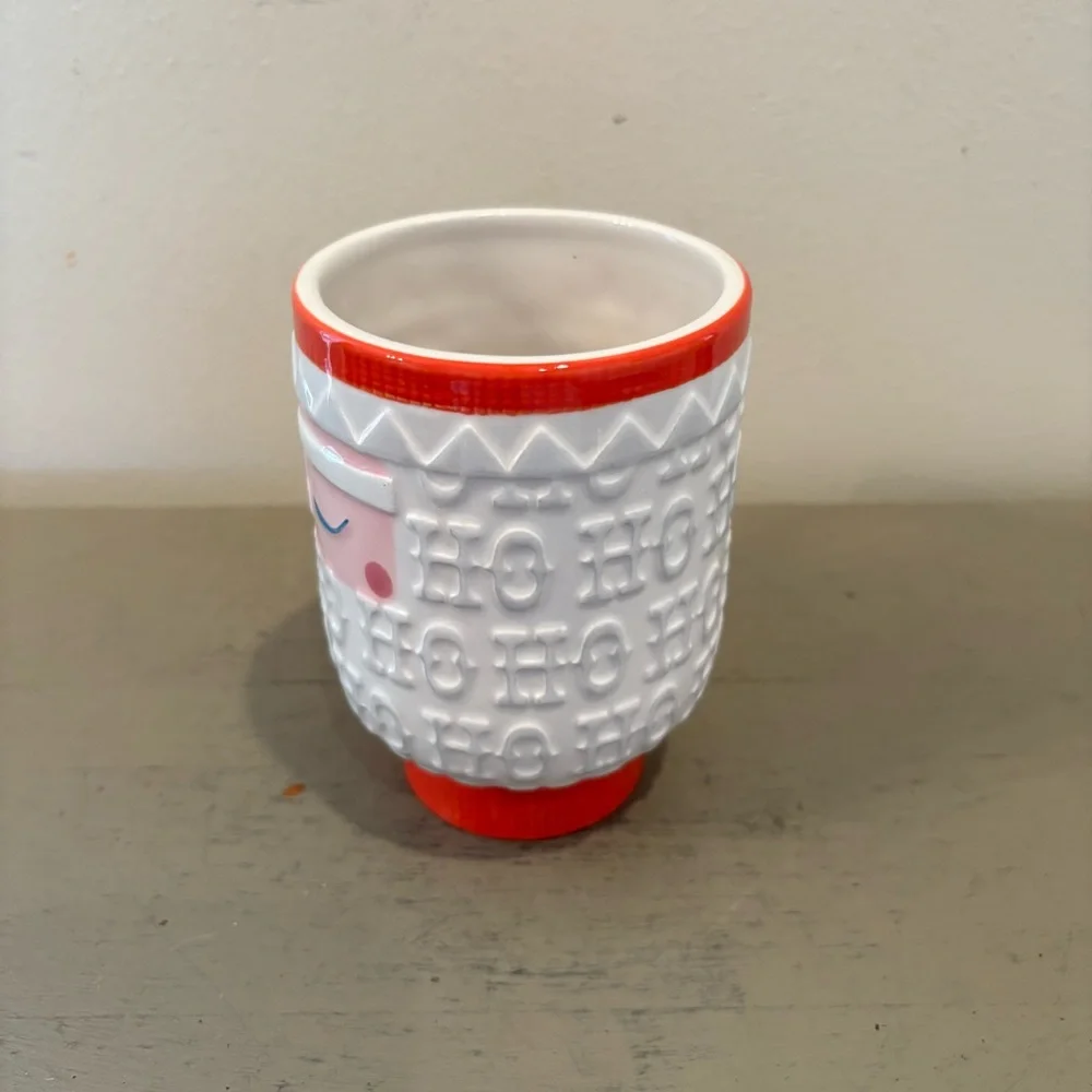 Crate&Barrel Suzy Ultman Santa Mug